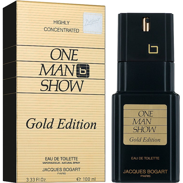 Туалетна вода для чоловіків Jacques Bogart One Man Show Gold Edition, 100 мл (127135) - фото 1