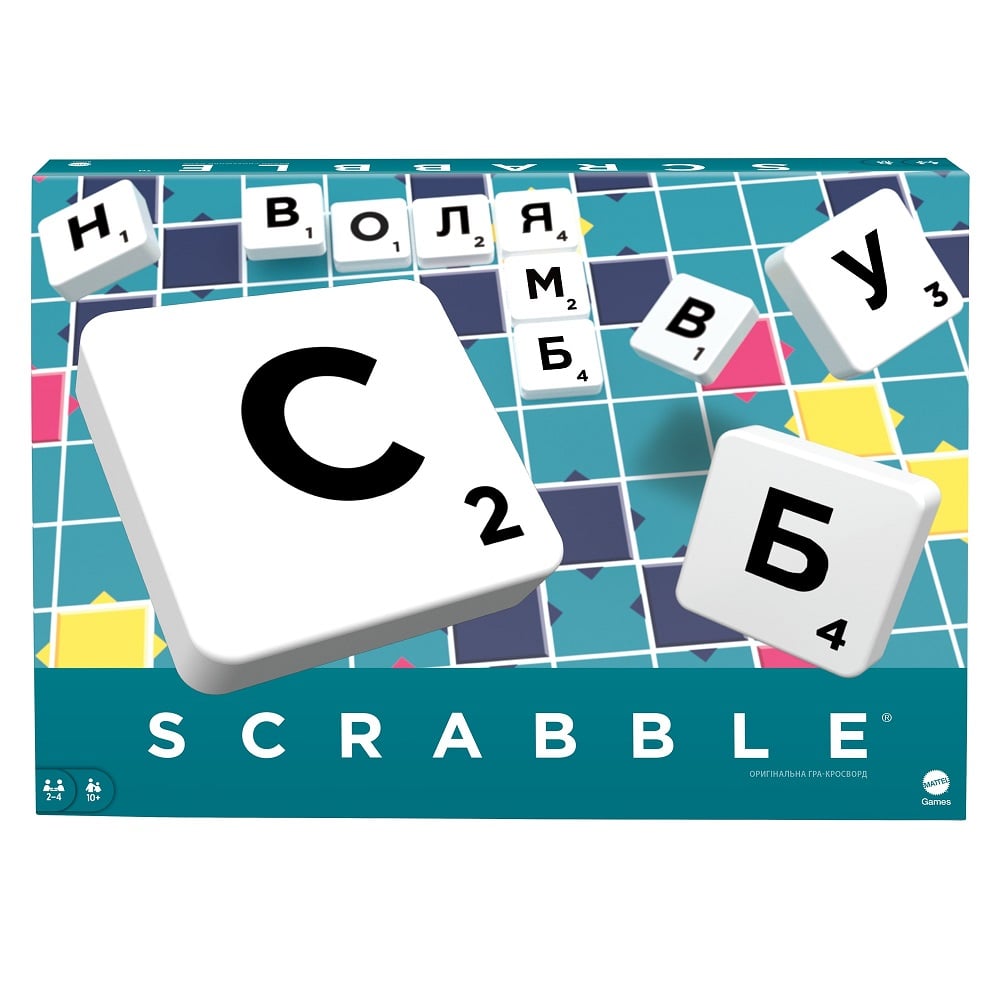 Настольная игра Scrabble Original, укр. язык (BBD15) - фото 1