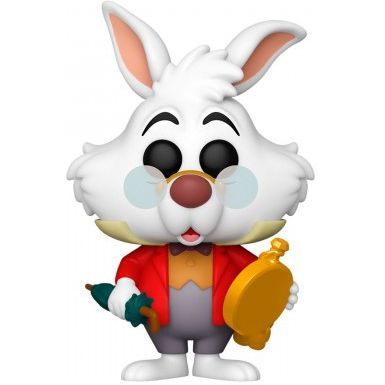 Коллекционная фигурка Funko Pop! серии Алиса в стране чудес - Белый кролик с часами - фото 1