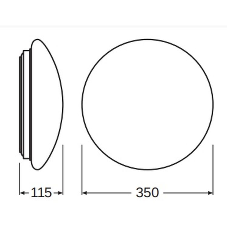 Світильник накладний Ledvance Sf Circular LED 18 Вт (4058075617964) - фото 4