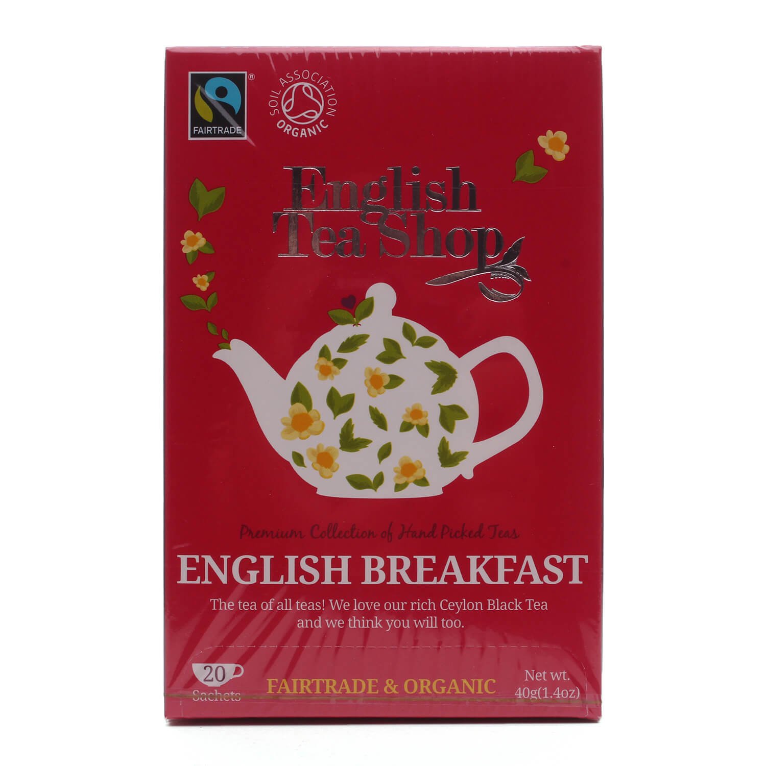Чай чорний English Tea Shop Англійський сніданок, 40 г (572224) - фото 1