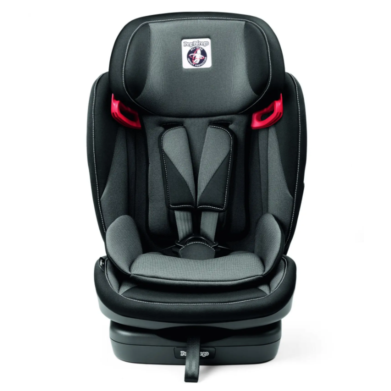 Автокресло Peg-Perego Viaggio 1-2-3 Via Crystal black, серый с черным (IMVA000035DP53DX13) - фото 2