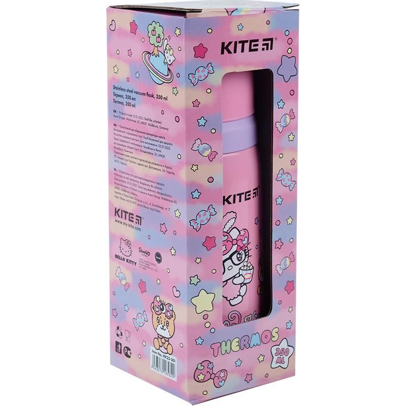 Термос Kite Hello Kitty 350 мл рожевий (HK23-301) - фото 4