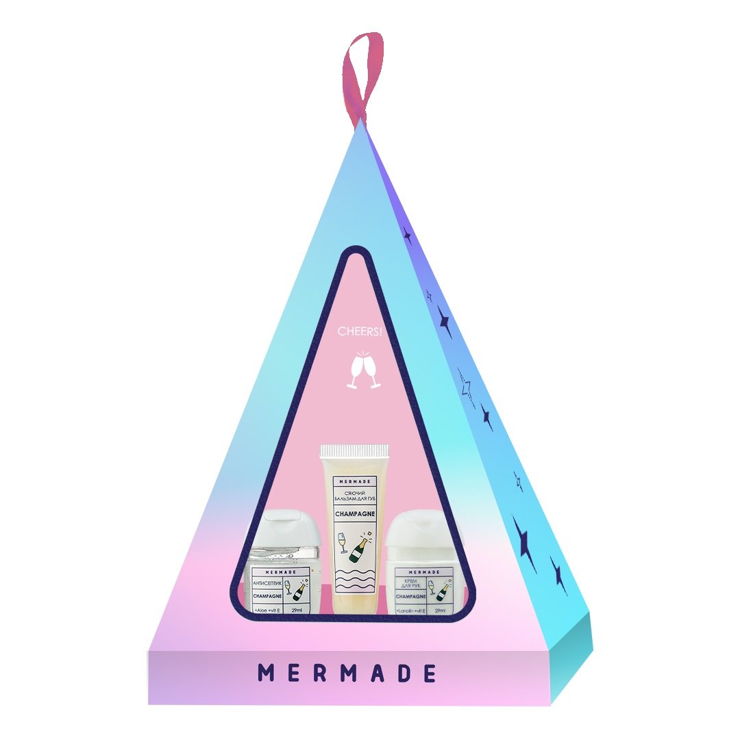 Подарунковий набір-піраміда Mermade Champagne - фото 1