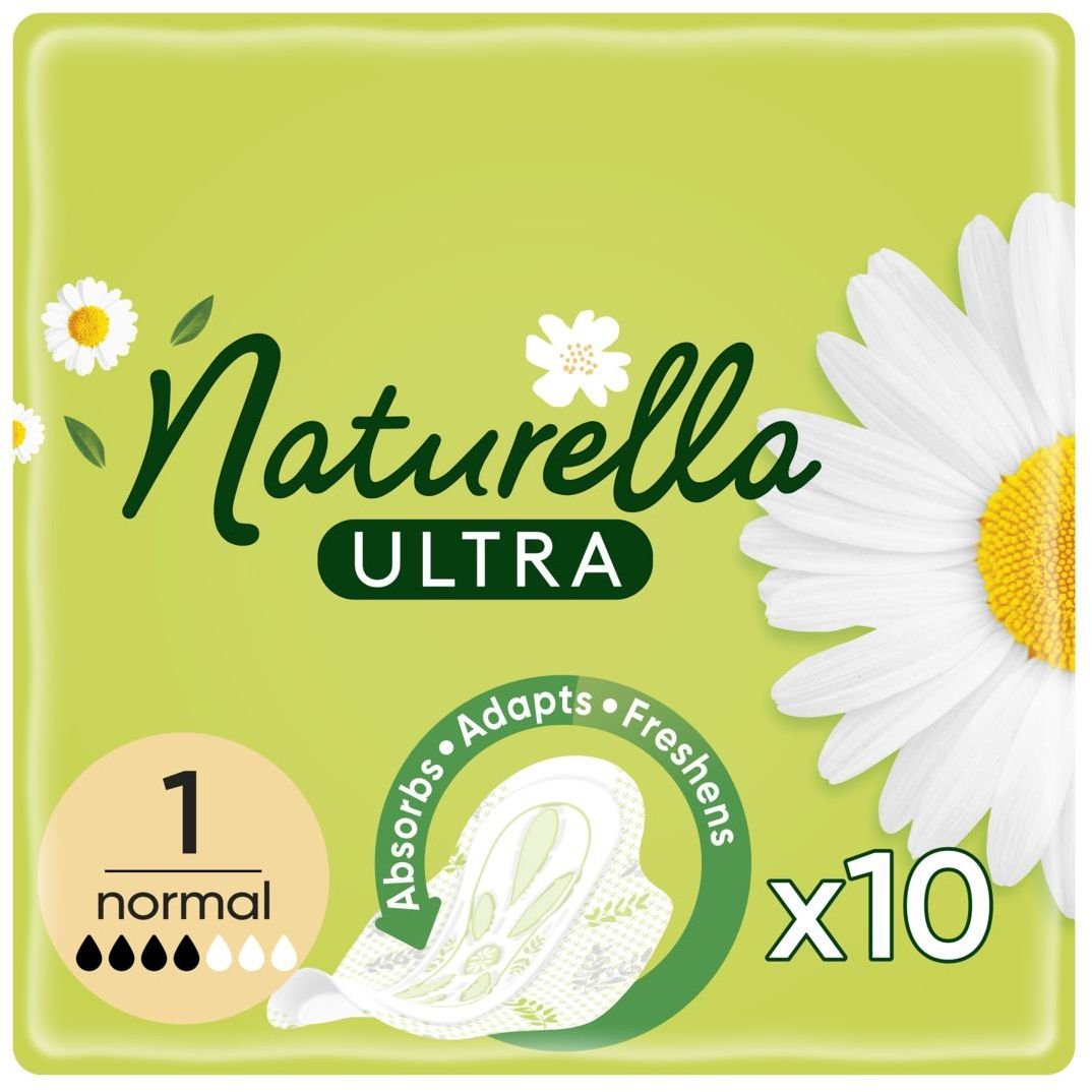 Прокладки гігієнічні Naturella Ultra Normal Camomile 10 шт. - фото 1