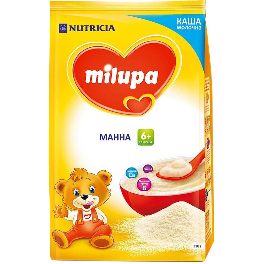 Молочна каша Milupa Манна 210 г - фото 1