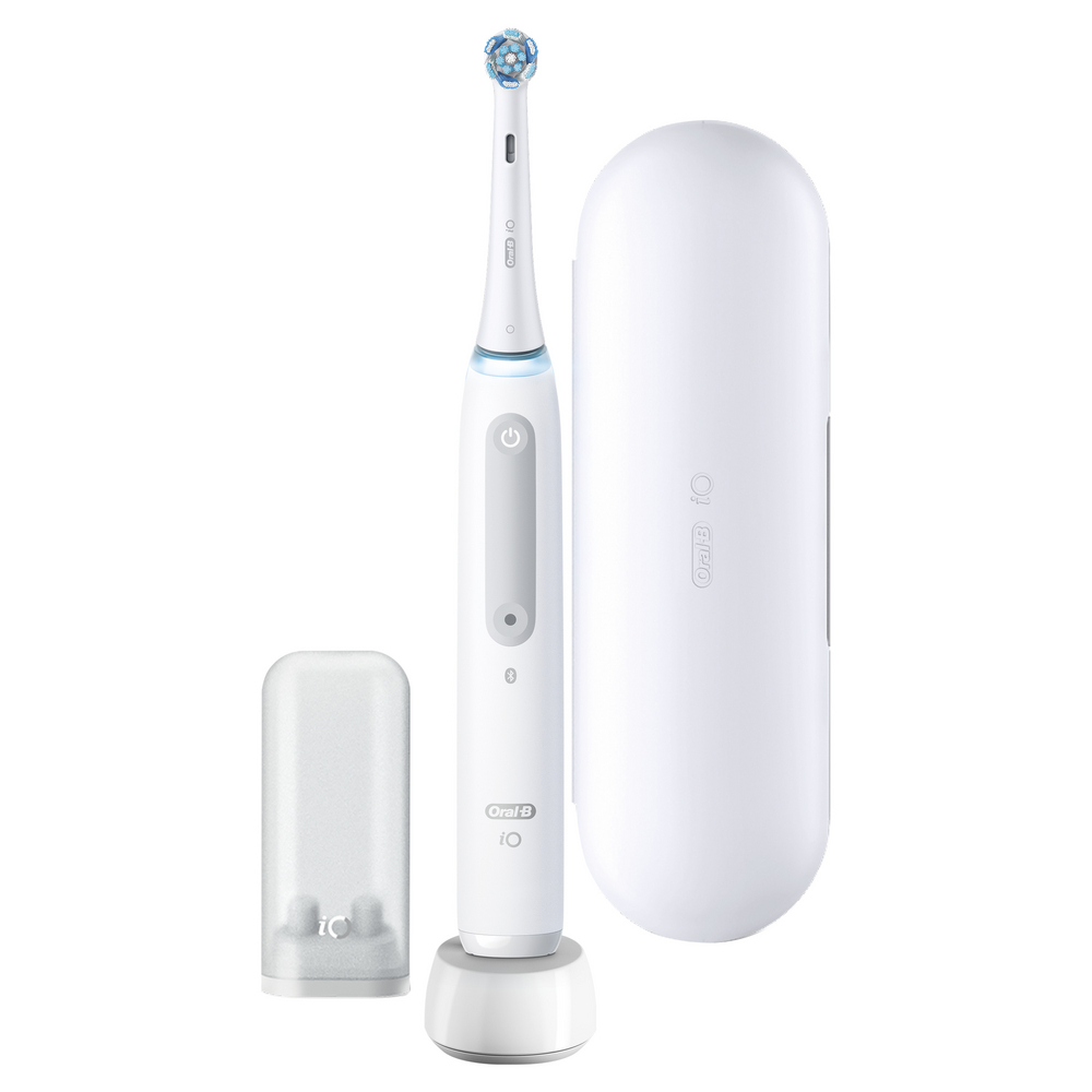 Електрична зубна щітка Oral-B iO Series 4 біла - фото 3