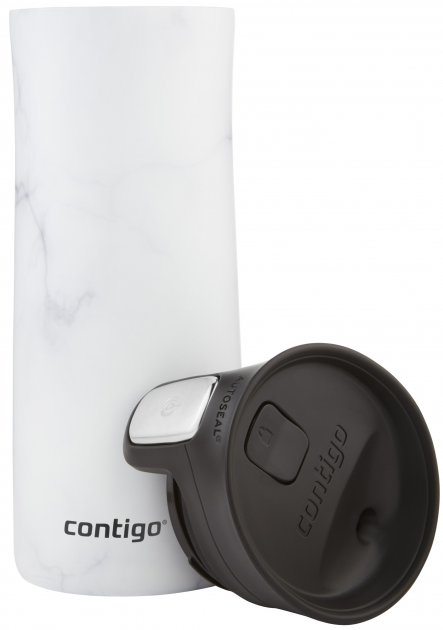 Термостакан Contigo, 420 мл, белый дымчатый мраморный (2104543) - фото 3