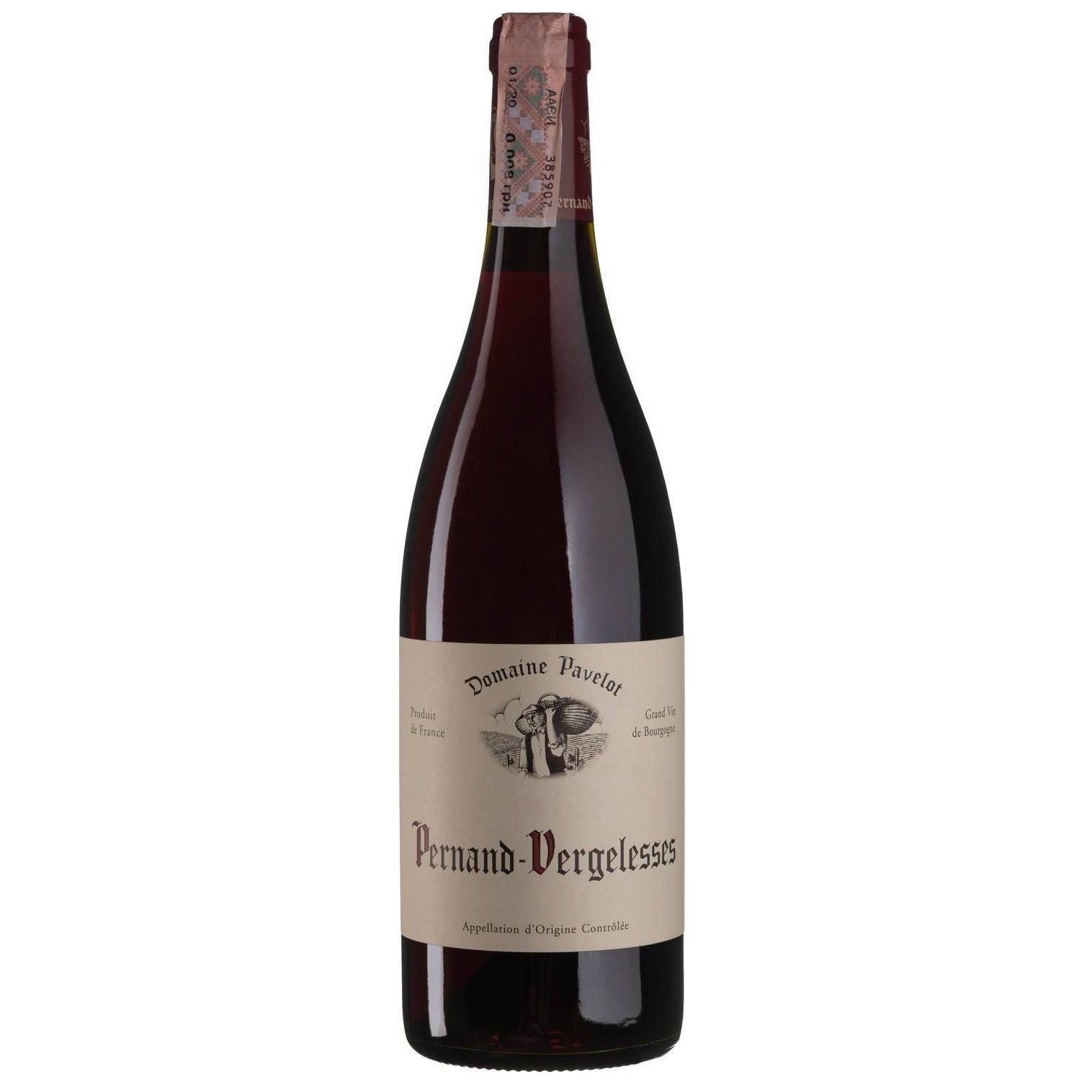 Вино Domaine Pavelot Pernand-Vergelesses Rouge 2020, красное, сухое, 0,75 л (R2213) - фото 1