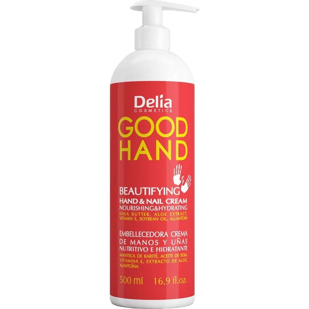 Крем для рук Delia Cosmetics Good Hand Живильний і зволожуючий 500 мл - фото 1