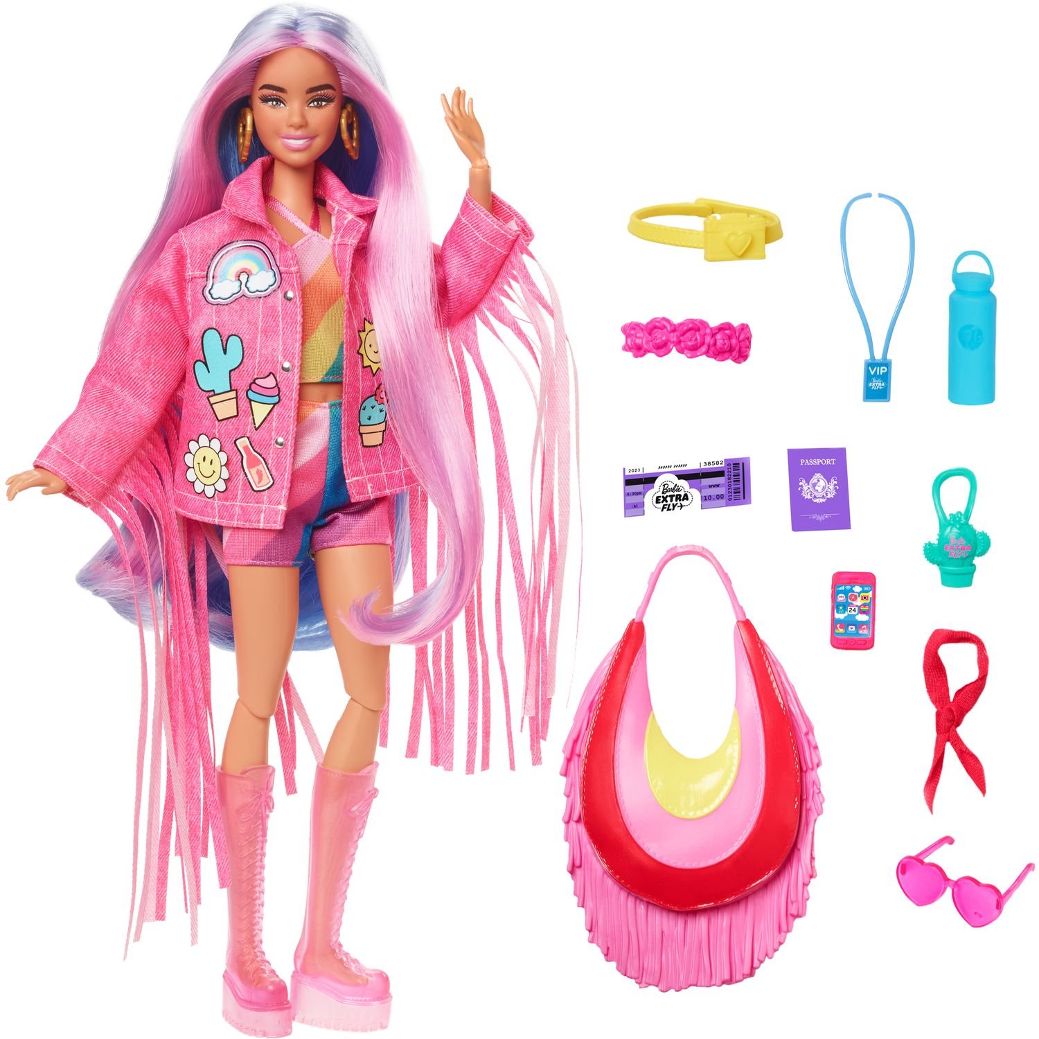 Лялька Barbie Extra Fly Красуня пустелі, 29,5 см (HPB15) - фото 3