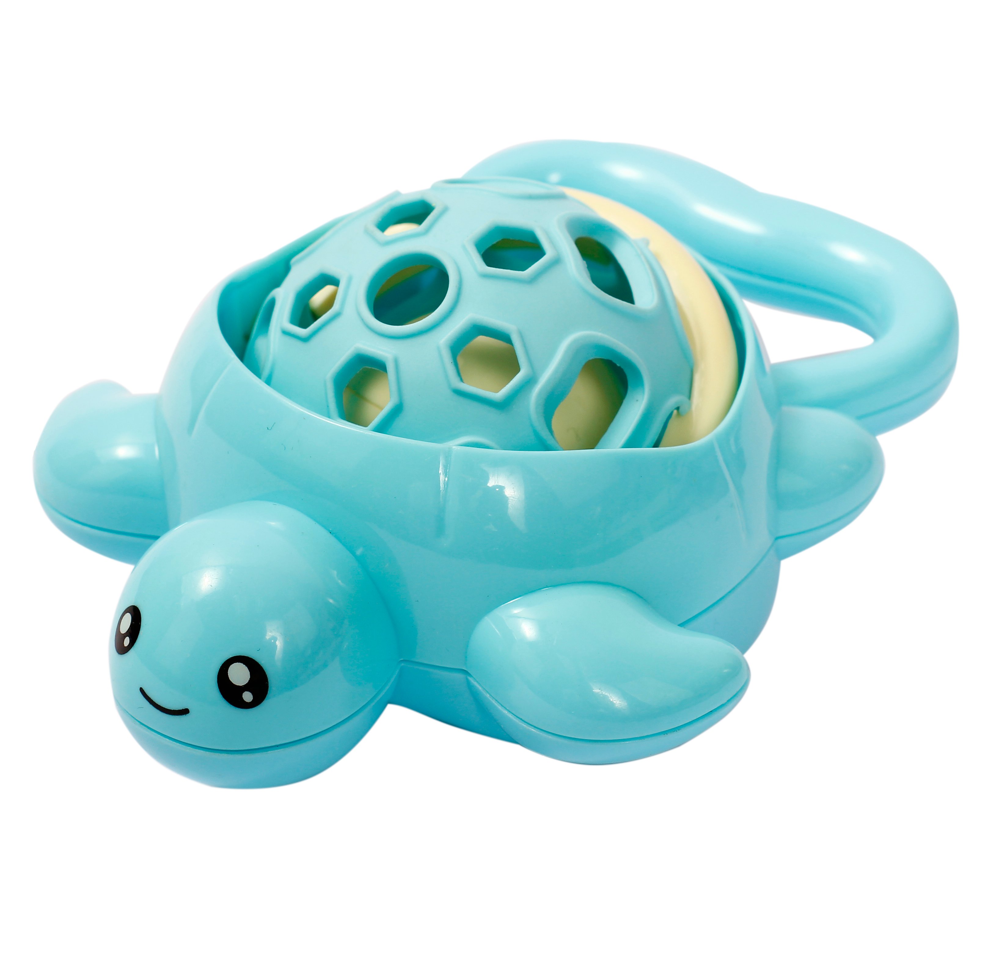 Іграшка-брязкальце Lindo Черепаха, синій (Б 331 ч син) - фото 1