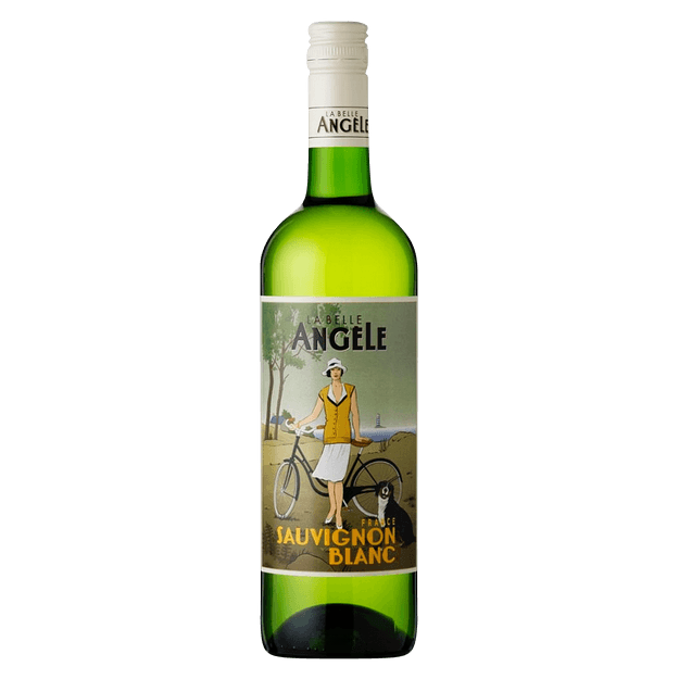 Вино Badet Clement La Belle Angele Sauvignon Blanc, біле, сухе, 11,5%, 0,75 л (8000019948665) - фото 1