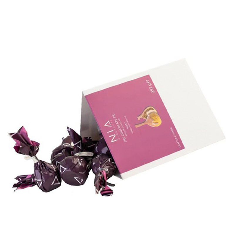 Конфеты Nia Chocolate Инжир в розовом шоколаде с начинкой из лесных фруктов с ароматом бренди 252 г - фото 3