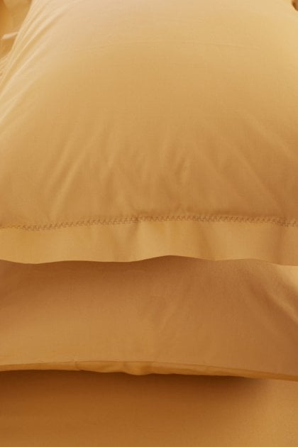 Комплект постельного белья Penelope Catherine mustard, хлопок, семейный (200х160+35см), желтый (svt-2000022292887) - фото 2