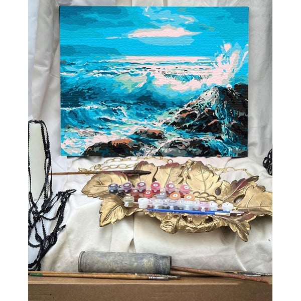 Картина за номерами ArtCraft Бурхливе море 40x50 см (10614-AC) - фото 3