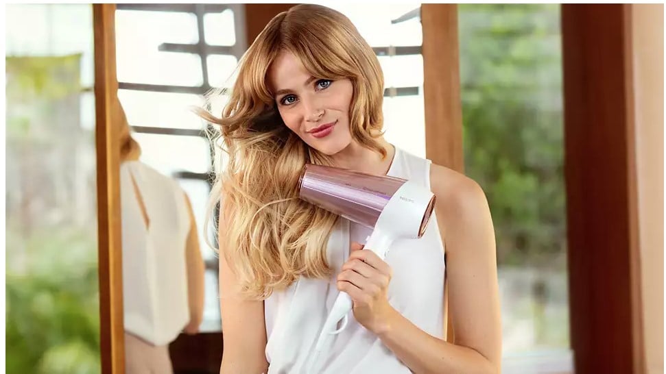 Фен для волос Philips DryCare Prestige Moisture Protect, розовый (HP8281/00) - фото 6