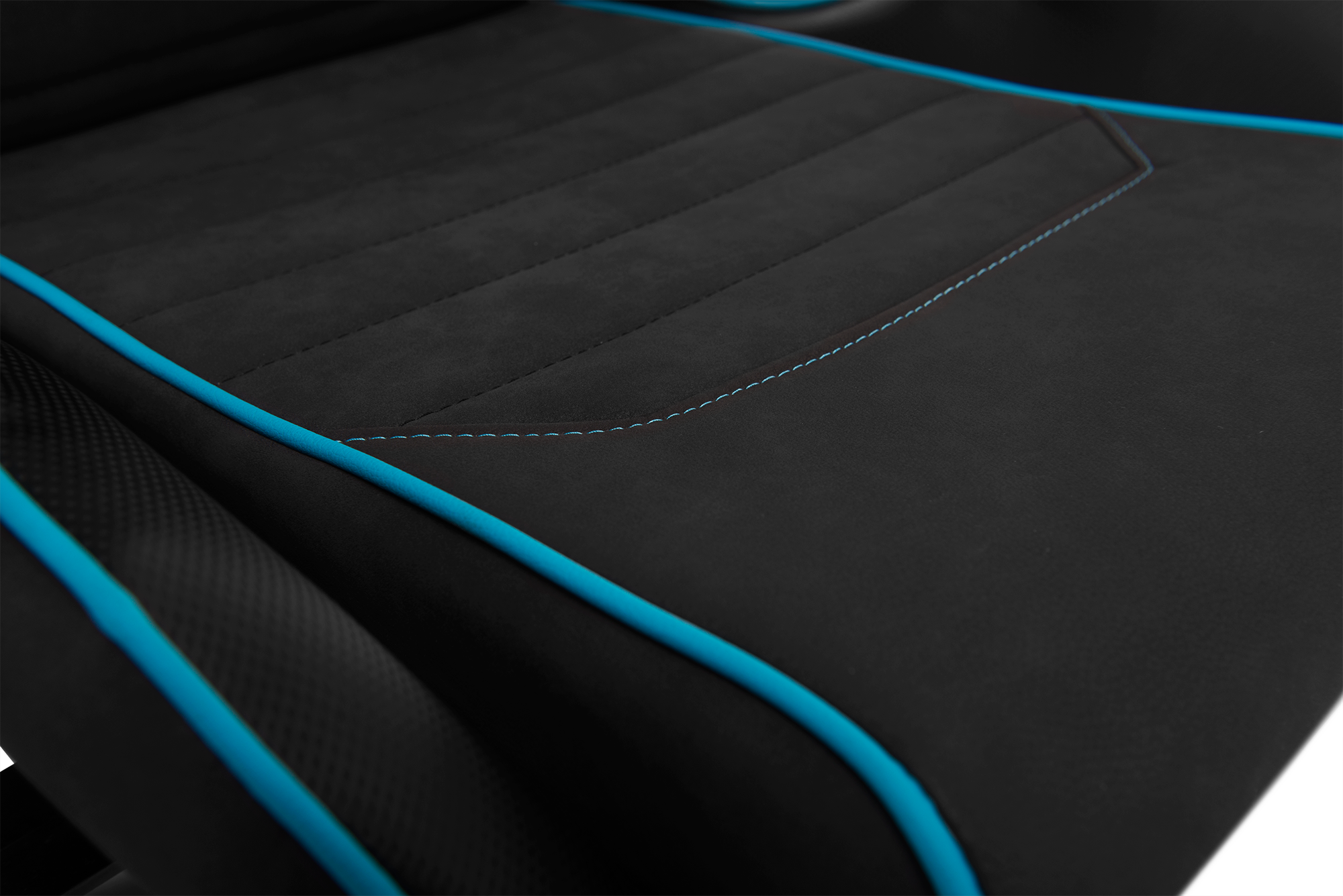 Геймерское кресло GT Racer черное с синим (X-2569 Black/Blue) - фото 8