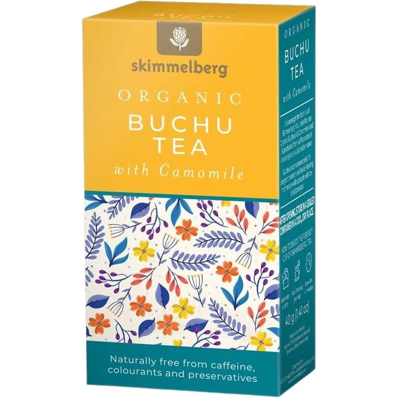 Чай Skimmelberg Buchu Tea with Camomile органічний 40 г (20 шт. х 2 г) - фото 1