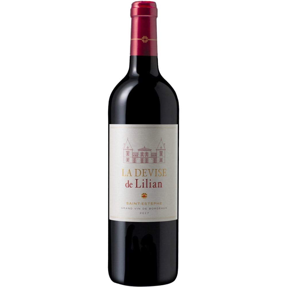 Вино Chateau Lilian Ladouys La Devise de Lilian, красное, сухое, 0,75 л - фото 1