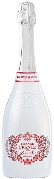 Вино ігристе Grande France Demi Sec, біле, напівсухе, 10,5-12,5%, 0,75 л (765222) - фото 1