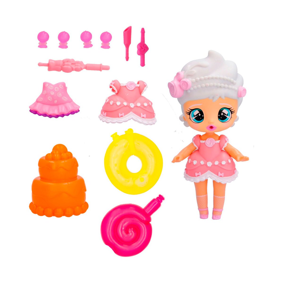 Игровой набор с куклой Bubiloons Малышка Баби Сьюзи, 18,5 см (906211IM) - фото 3