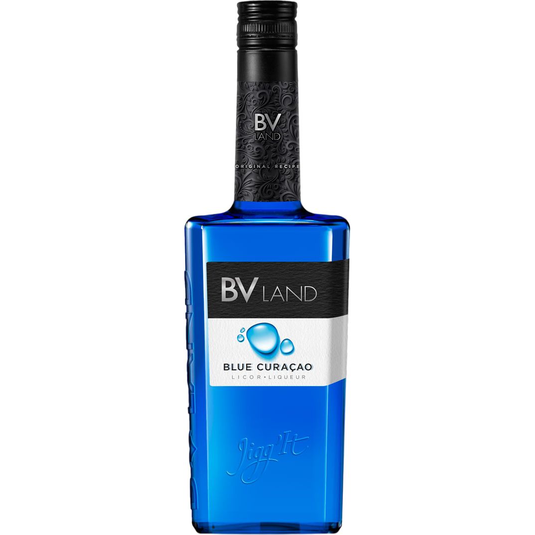Лікер BVLand Blue Curacao 18% 0.35 л - фото 1
