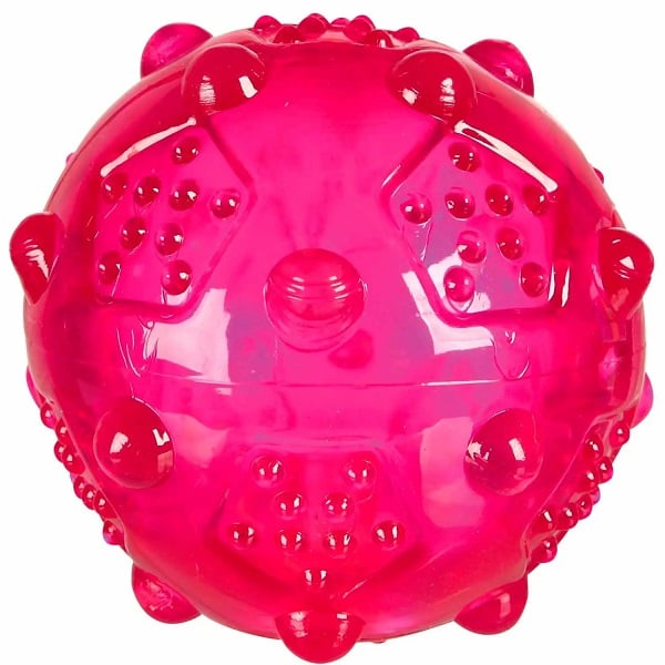 Іграшка для собак Trixie М'яч голчастий з пищалкою, d 7 см, в ассортименте (33677) - фото 1
