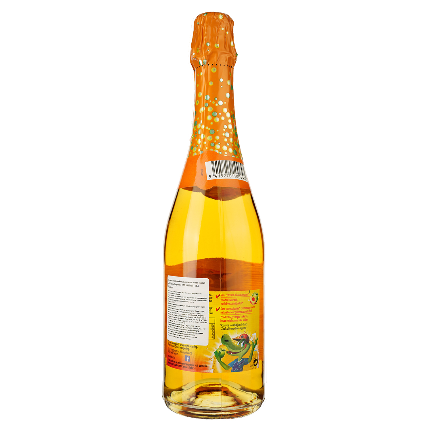 Напиток Kidibul Яблоко-персик безалкогольный 0.75л (811053) - фото 2