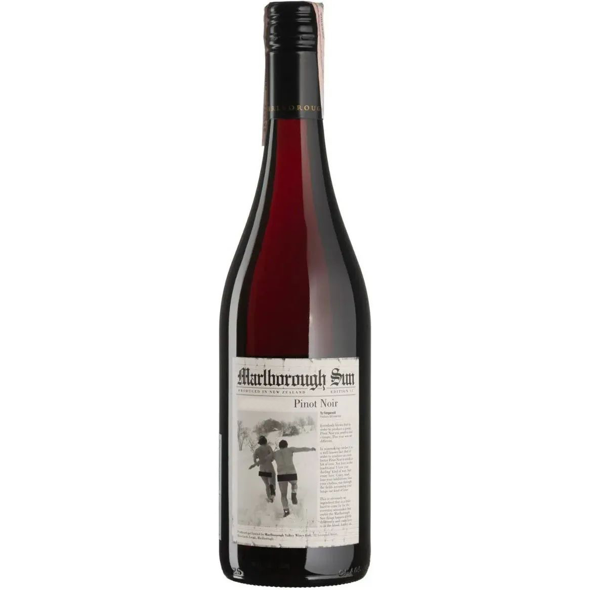 Вино Marlborough Sun Pinot Noir, червоне, сухе, 0,75 л - фото 1