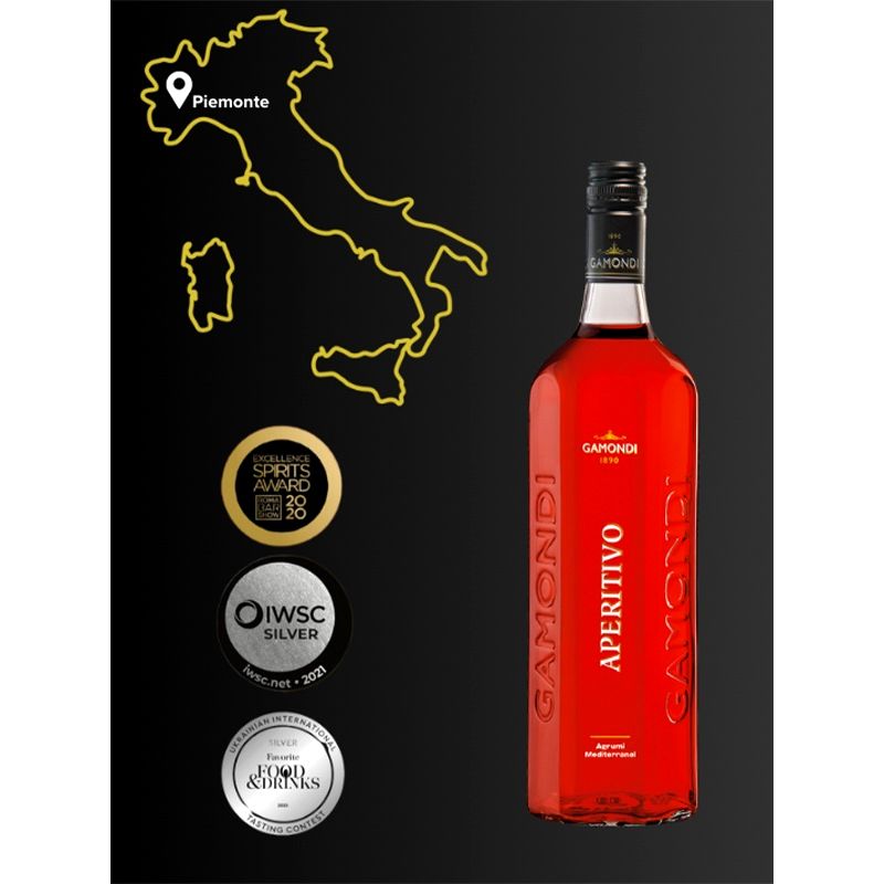 Аперитив Gamondi Aperitivo на основі вина 13.5% 0.75 л (ALR18505) - фото 4