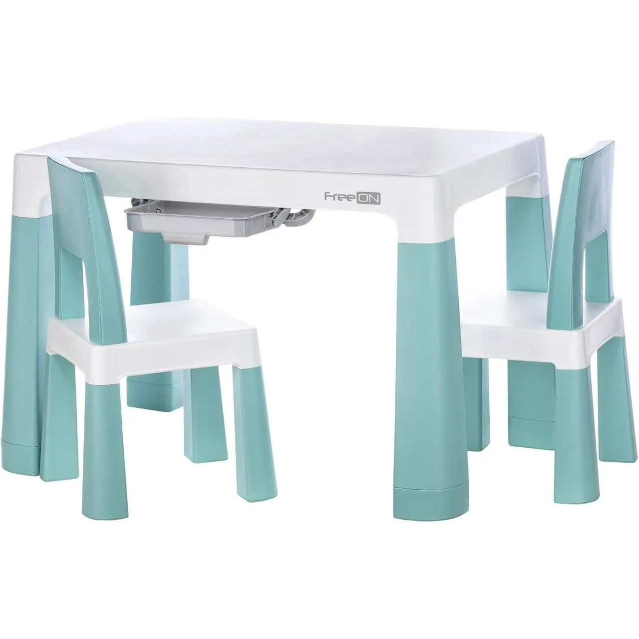 Комплект мебели детский FreeOn Neo White-Mint (46637) - фото 1