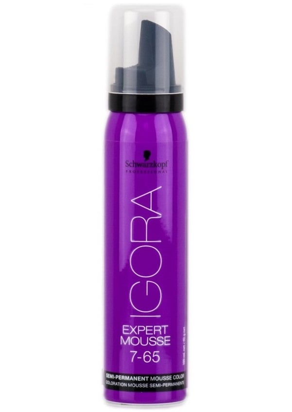 Мусс-краска для волос Schwarzkopf Professional Igora Expert Mousse, тон 7-65, 100 мл (1917260) - фото 2