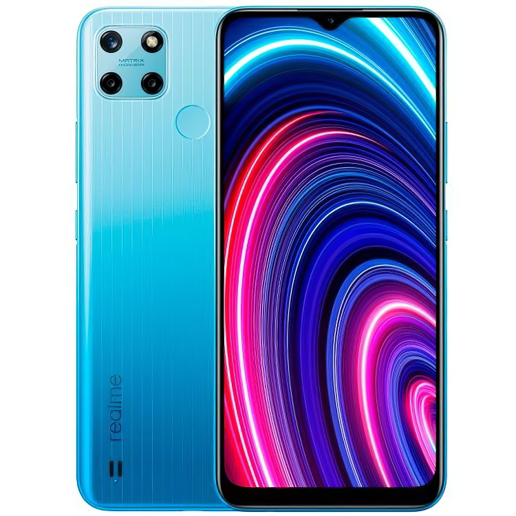 Смартфон Realme C25Y 4/128GB Glacier Blue - фото 1