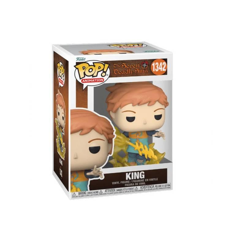 Фігурка брелок Funko Pop Фанко Поп The Seven Deadly Sins King Сім смертних гріхів Кінг 10 см SDS K 1342 - фото 3