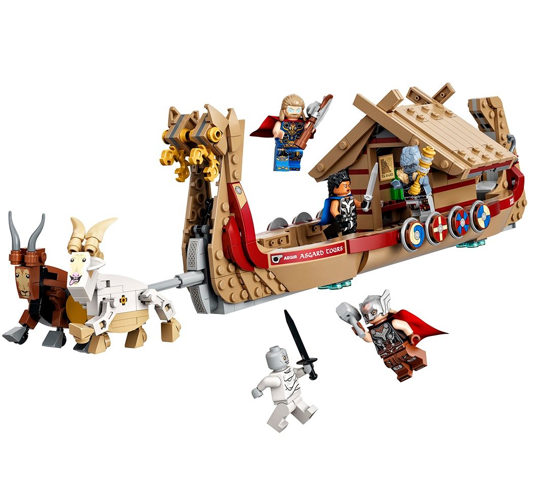 Конструктор LEGO Super Heroes Лодка козы, 564 деталь (76208) - фото 3