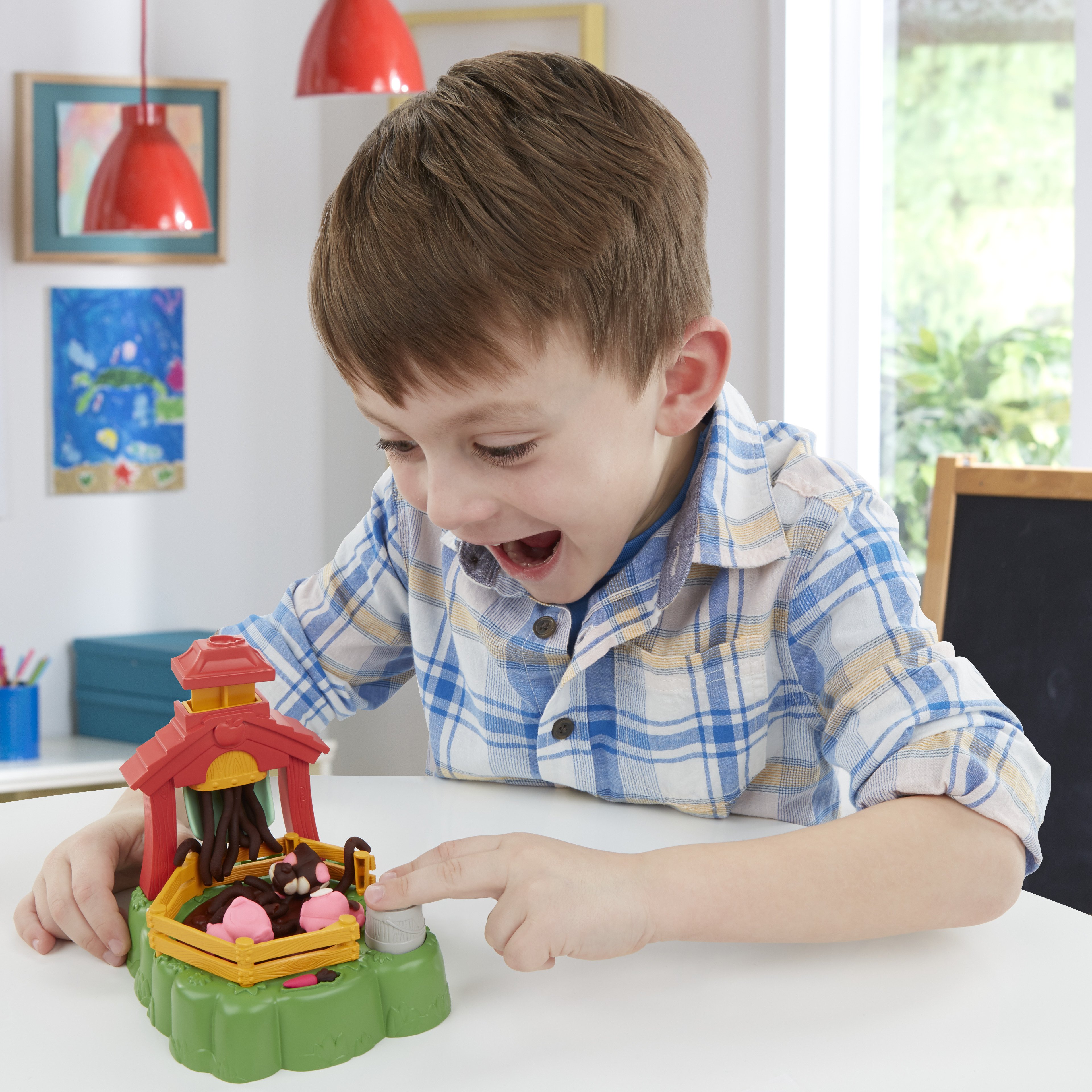 Ігровий набір Hasbro Play-Doh Пустотливі поросята (E6723) - фото 4
