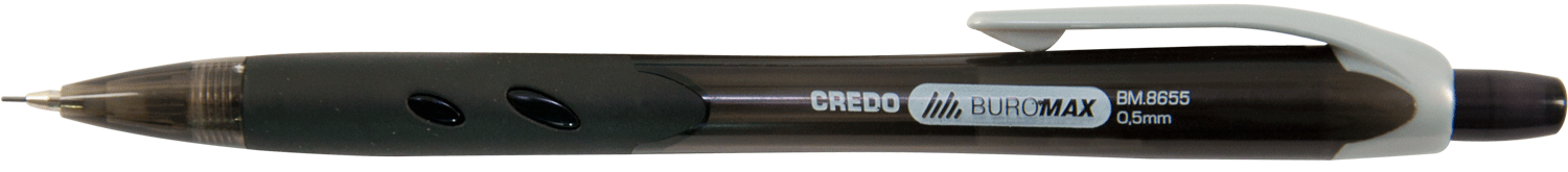 Карандаш механический Buromax CREDO, с ластиком и сменными стержнями, HB, 0,5 мм (ВM.8655-55) - фото 2
