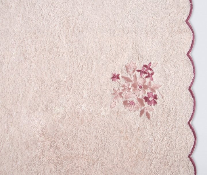 Полотенце Irya Martil, 90х50 см, светло-розовый (svt-2000022261296) - фото 2