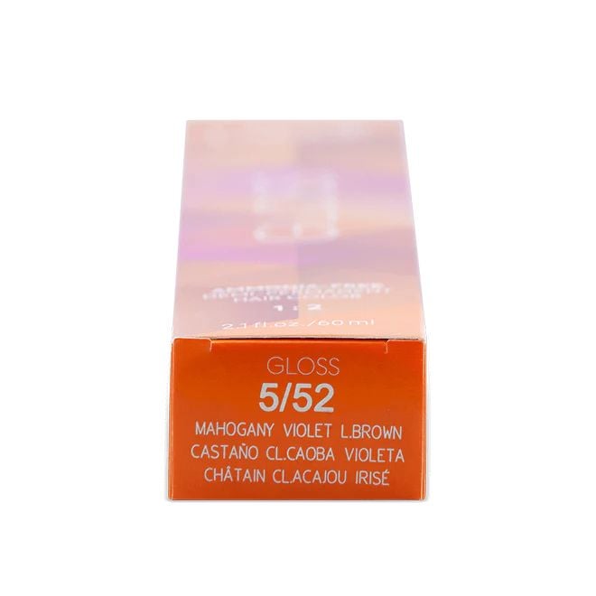 Тонирующая крем-краска для волос Lakme Gloss Color Rince оттенок 5/52 (Светло-каштановый шоколадный), 60 мл - фото 5