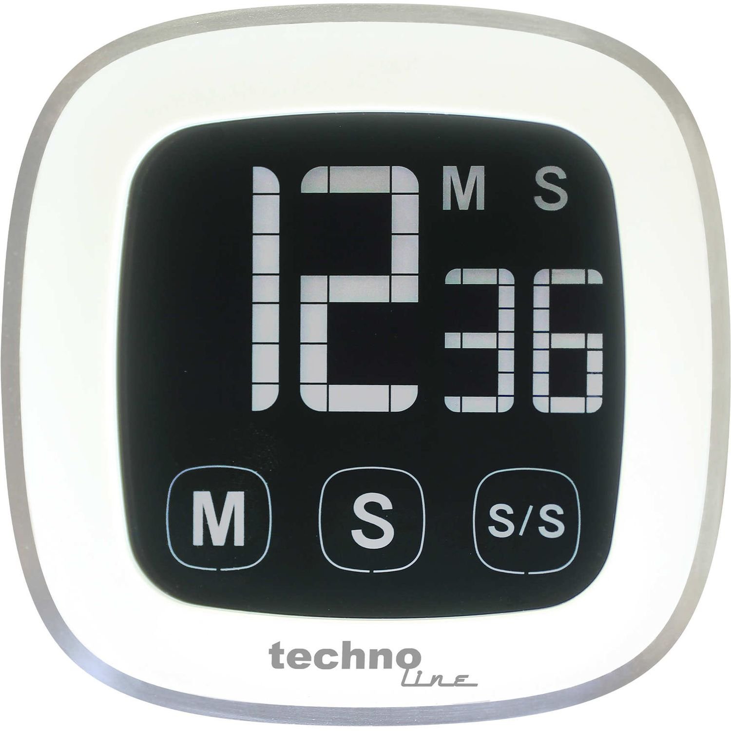 Таймер кухонний Technoline KT400 Magnetic Touchscreen White (KT400) - фото 1