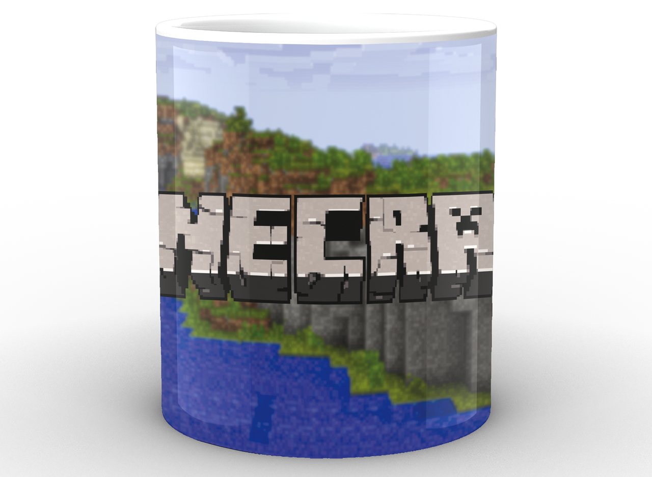 Кружка GeekLand Minecraft Майнкрафт лого МС.02.011 - фото 2
