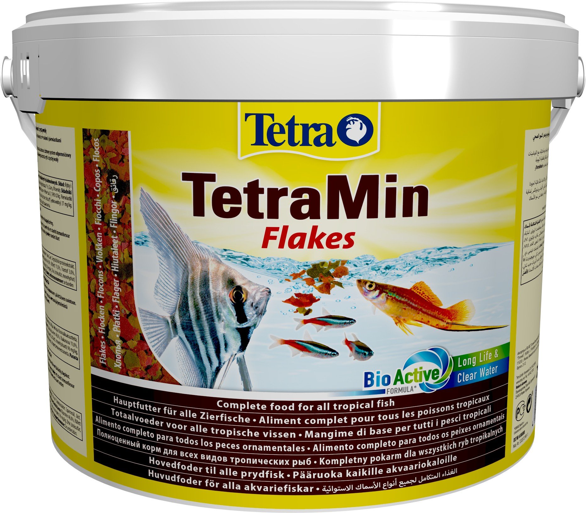 Корм для аквариумных рыбок Tetra Min Flakes Хлопья, 10 л (769939) - фото 1