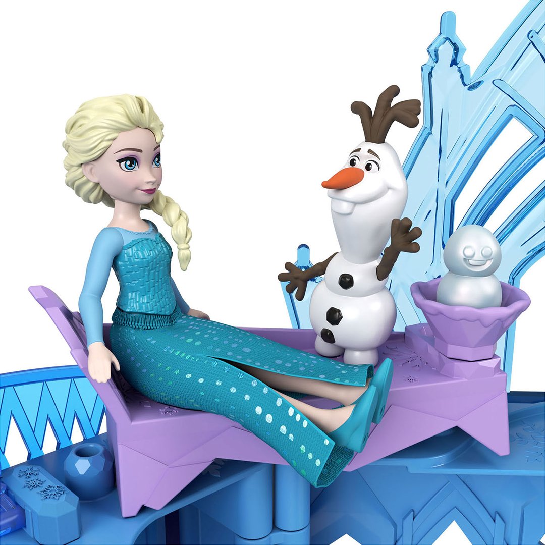 Игровой набор Disney Frozen Замок принцессы Эльзы, 9,5 см (HLX01) - фото 3