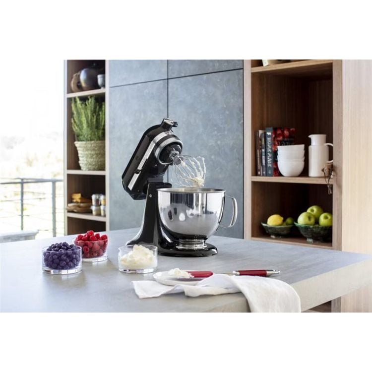 Планетарний міксер KitchenAid Artisan 4.8 л чорний (5KSM125EOB) - фото 5