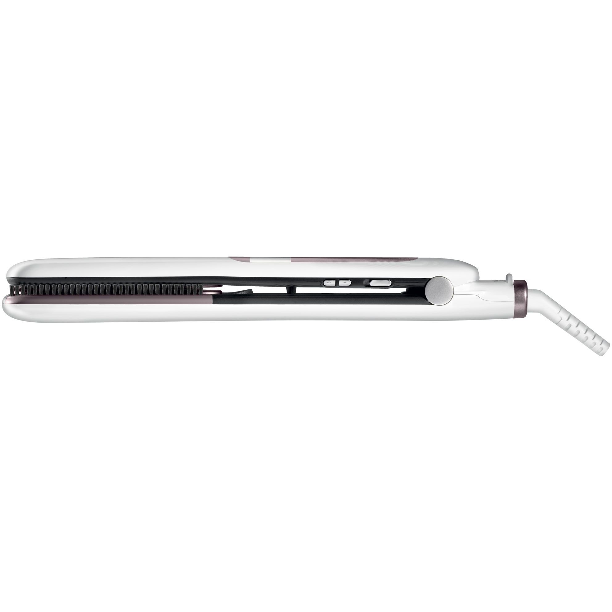 Випрямляч для волосся Rowenta Premium Care Brush and Straight білий (SF7510F0) - фото 3