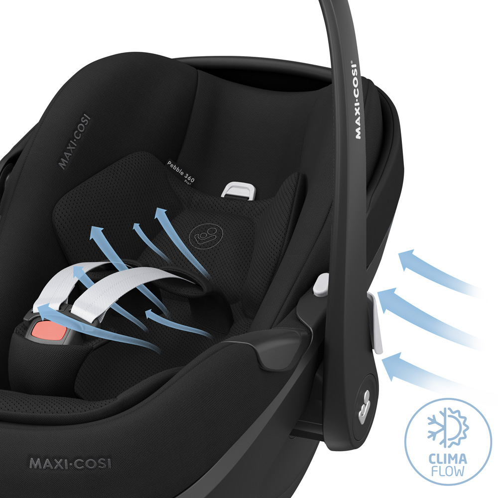 Автокрісло MAXI-COSI Pebble 360 Pro2 Essential Black (8052672111) - фото 21