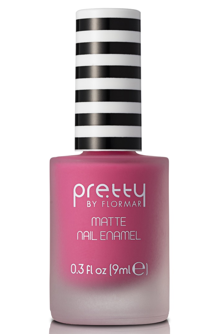 Лак для ногтей матовый Pretty Matte Nail Enamel, тон 002 (Pink), 9 мл (8000018545911) - фото 1