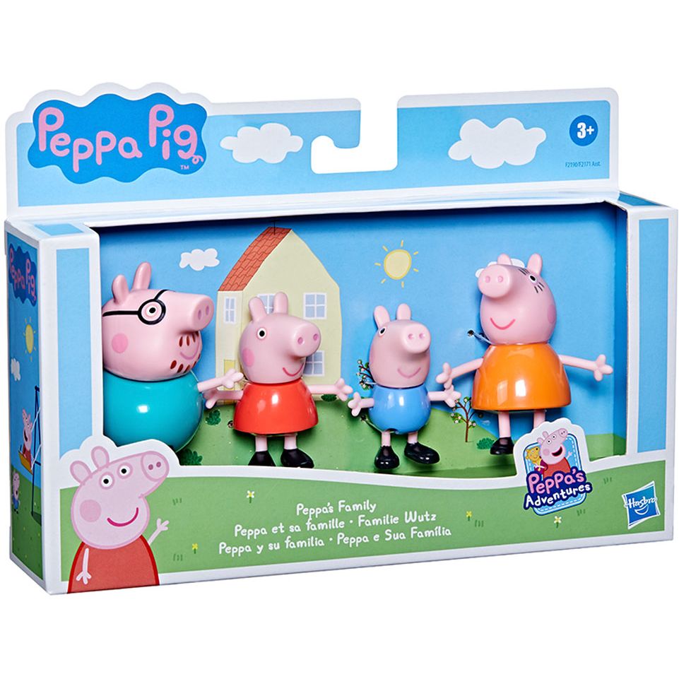 Ігровий набір Peppa Figurines Дружня родина Пеппи (F2190) - фото 3