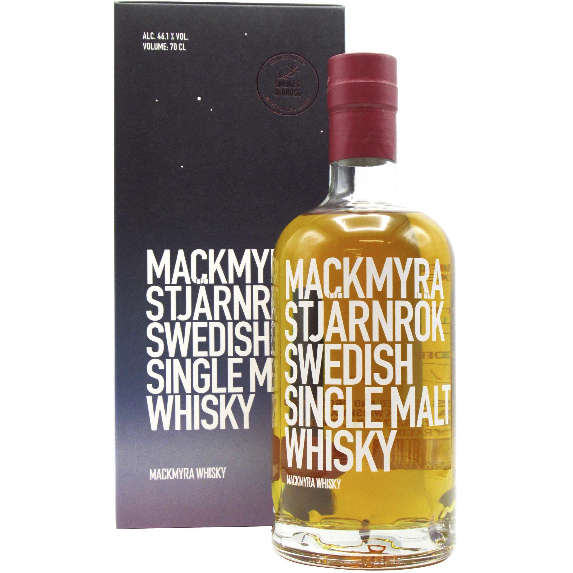 Виски Mackmyra Stjarnrok Single Malt Swedish Whisky 46,1% 0.7 л - фото 1